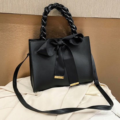 Fashion Casual Solid Bag Crossbody Bag Black One Size