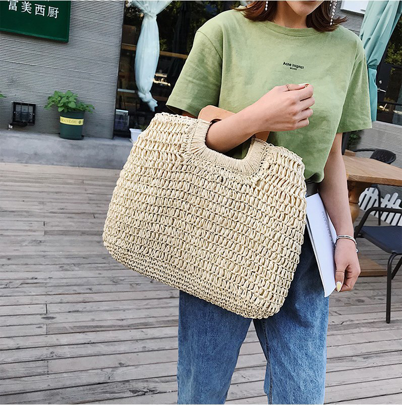 Casual Street Solid Patchwork Taschen