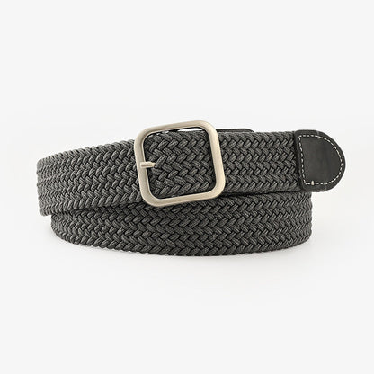 Casual Daily Solid Patchwork Belts(5 Colors) Dark Gray One Size