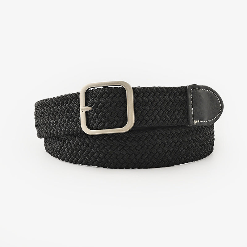 Casual Daily Solid Patchwork Belts(5 Colors) Black One Size