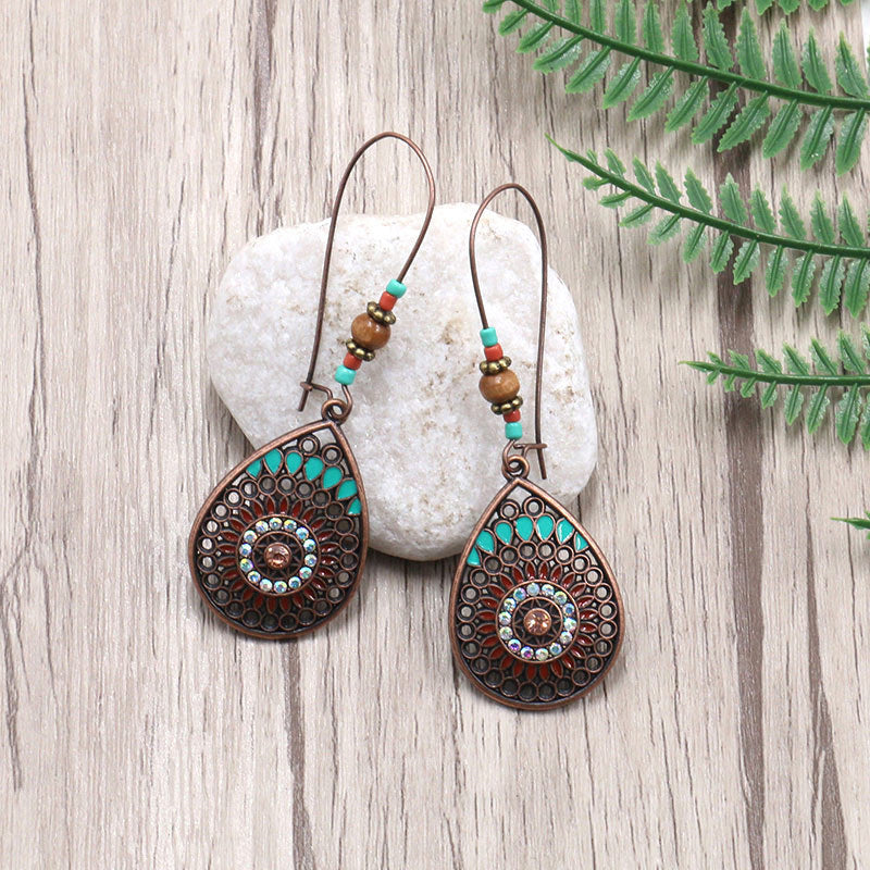 Bohemian Ethnic Wind Drop Earrings