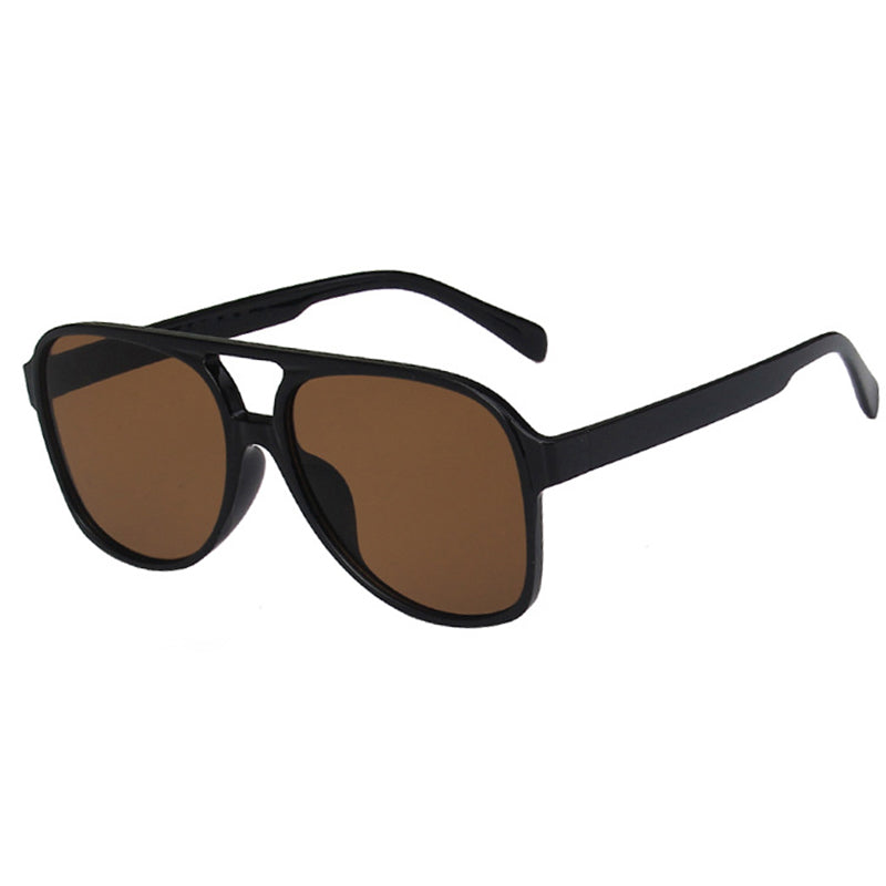 Casual Daily Solid Patchwork Sunglasses