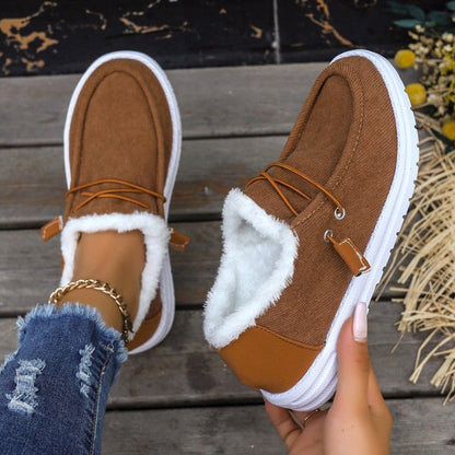 Casual Patchwork Solid Color Round Comfortable Out Door Shoes