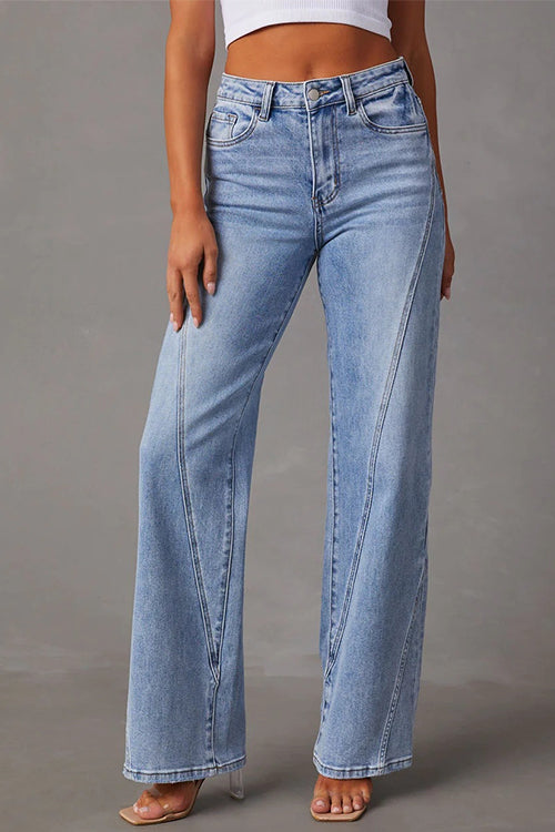 Margovil Timeless Distressed Straight Leg Splice Jeans