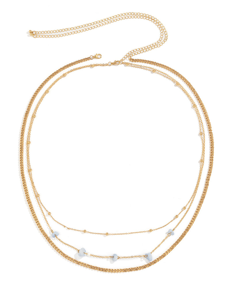 Sexy Layered Beach Gravel Waist Chain