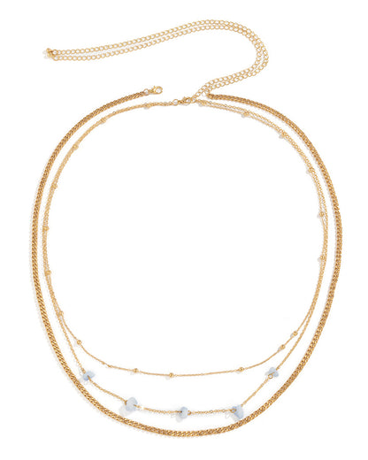 Sexy Layered Beach Gravel Waist Chain