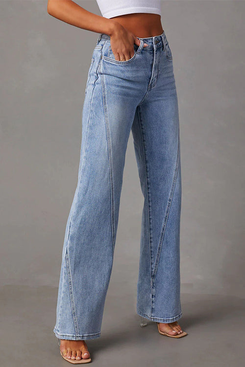 Margovil Timeless Distressed Straight Leg Splice Jeans