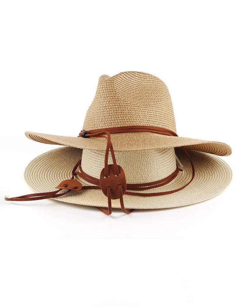 wide brim sun visor hat