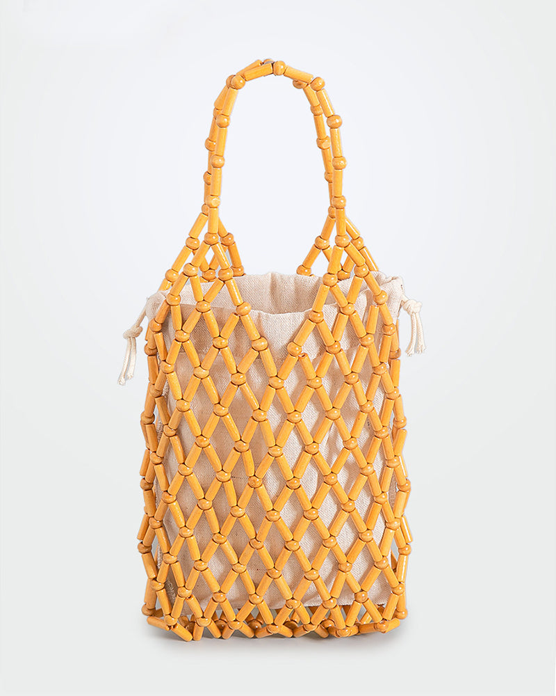 Handwoven Beaded Bag